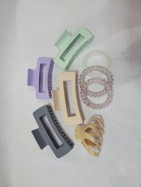 Misc. Hair Clips And Ties